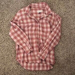 Universal Thread Red Checkered Shirt